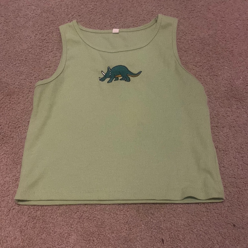 Womens Dino crop top